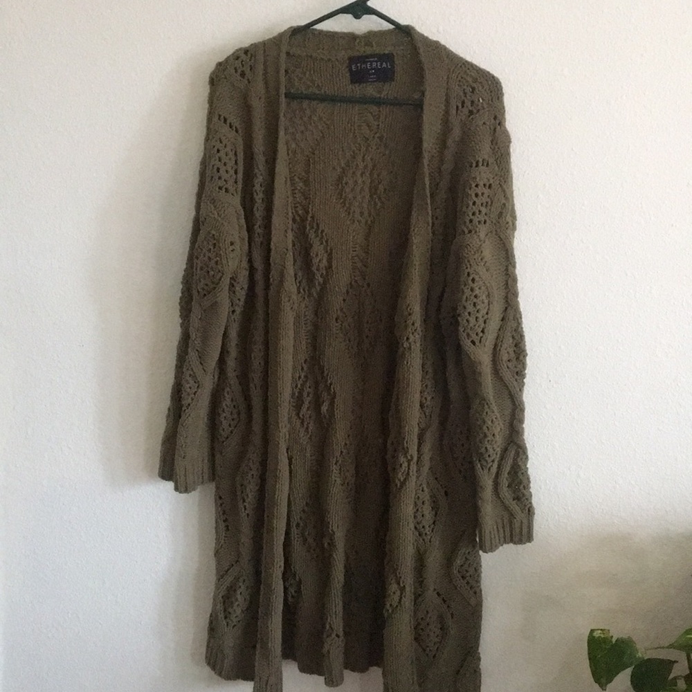 Ethereal LA -Long Soft Knit Cardigan